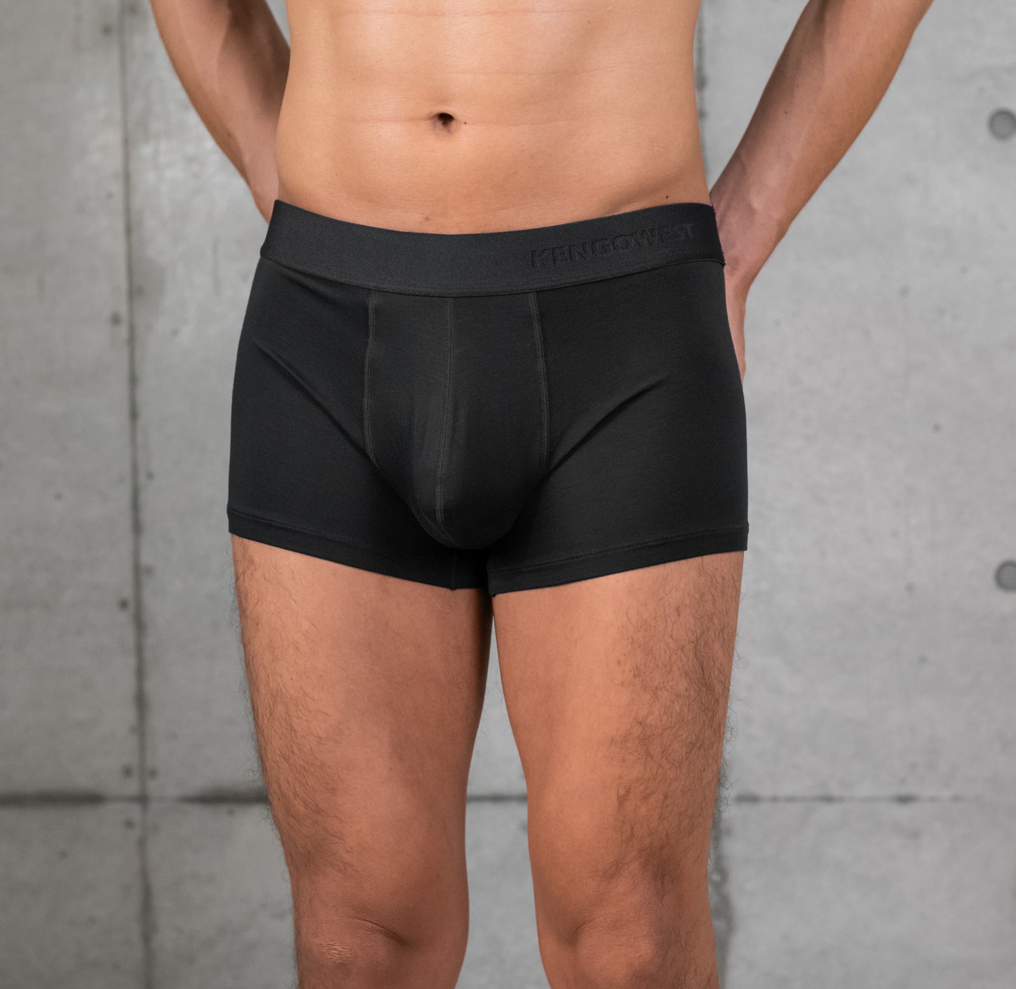 Comfortable Boxer Trunks (Black)