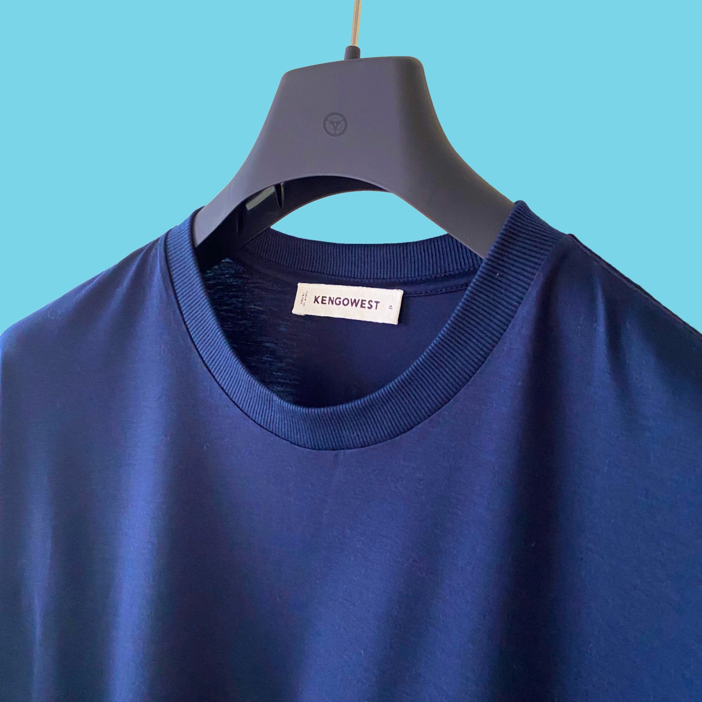 リヨセル スリムフィット クラウドTシャツ(Dark Navy)