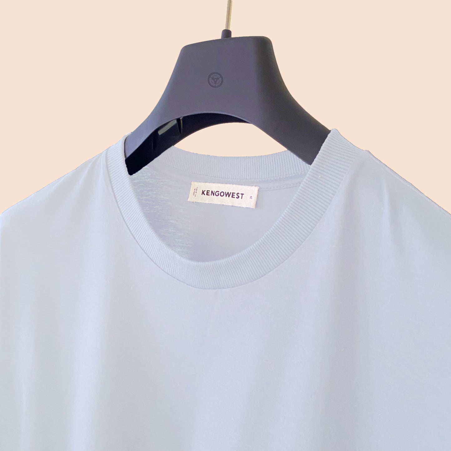 リヨセル スリムフィット クラウドTシャツ(White)